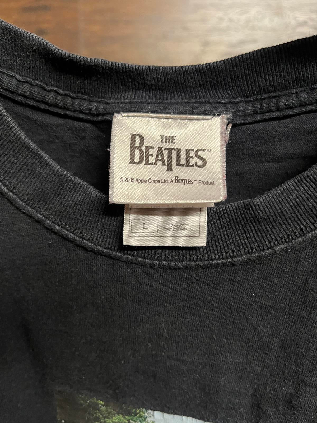 VTG The Beattles T-shirt Abbey Road Photo - Beatles Tag - L