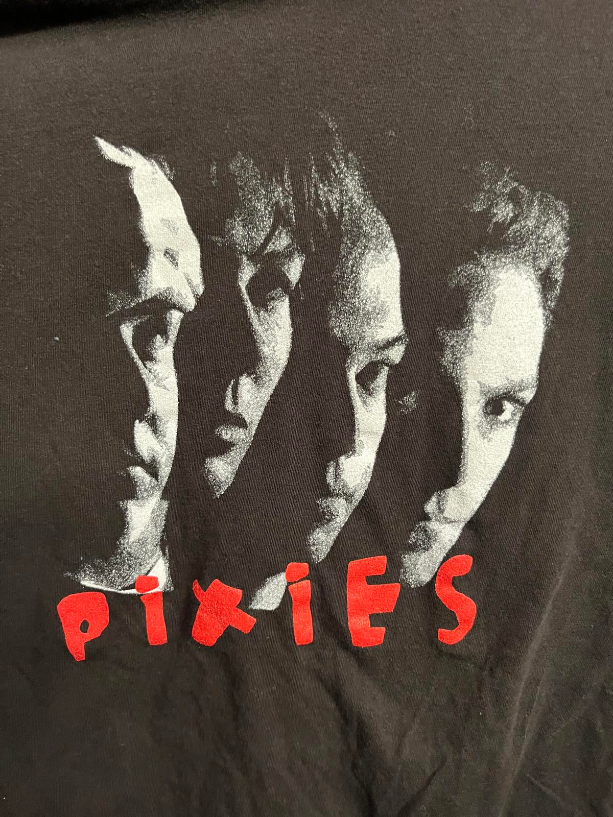 Vintage Pixies T-shirt Four Heads Seven Movie Cinder Block