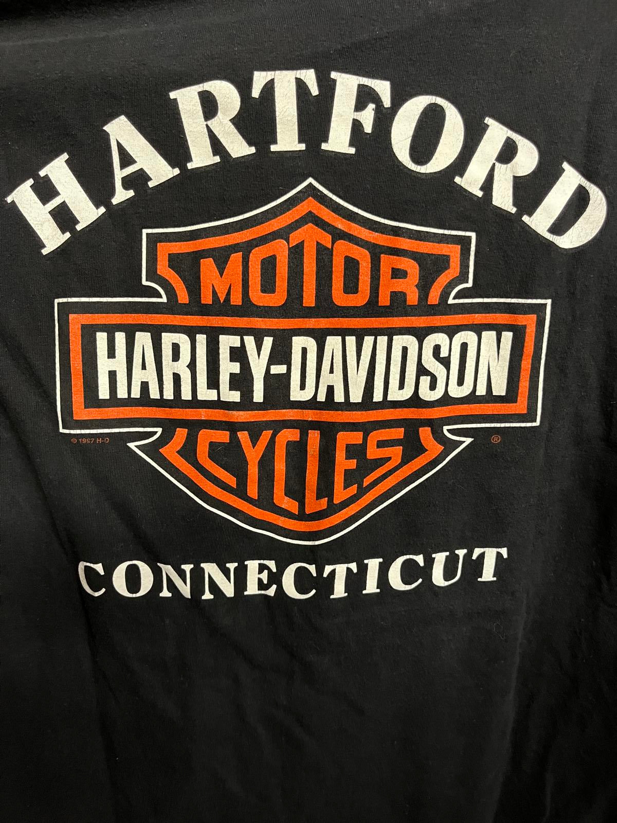 VTG Harley Davidson T-shirt Fat Boys Rule 1998 Tee -M