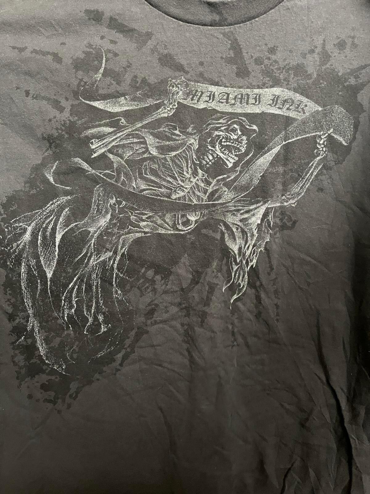 Miami Ink Tattoo TV Show 2008 Grim Reaper Y2K - 2XL