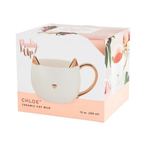 Chloe™ White Cat Mug