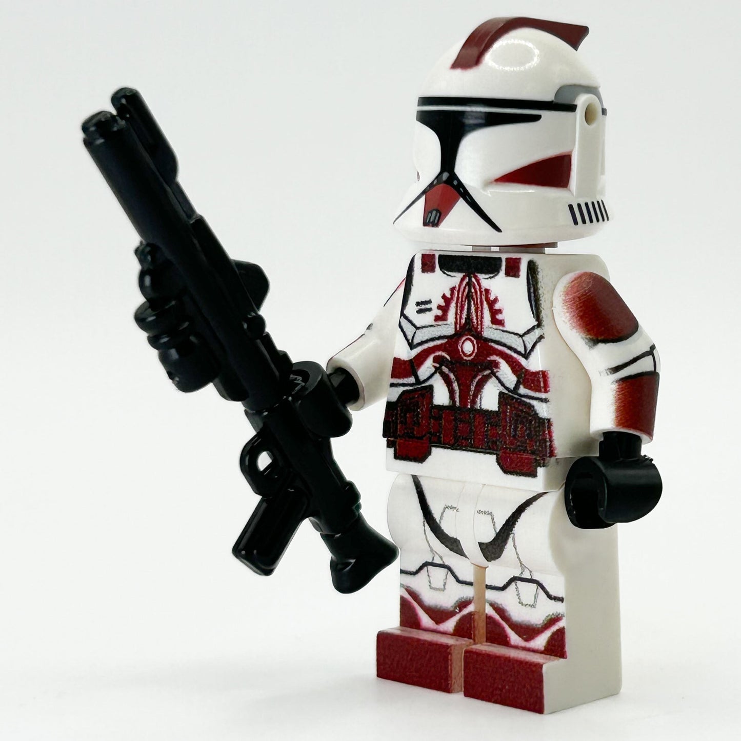 Security Clone Trooper (Phase 1) Minifig made using LEGO parts - B3 Customs