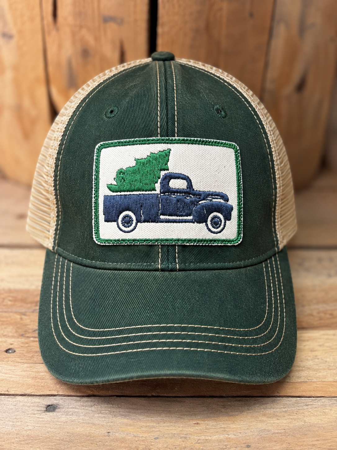 Vintage Truck & Tree Trucker Hat 🌲