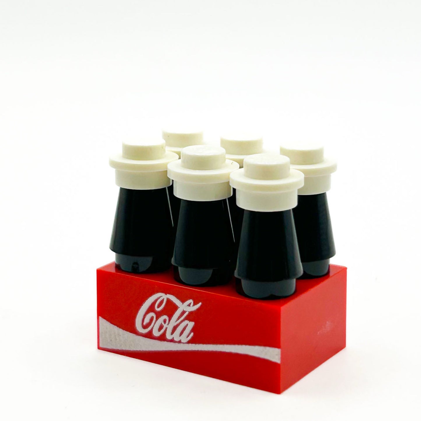 6-Pack of Brick Soda made using LEGO parts - B3 Customs