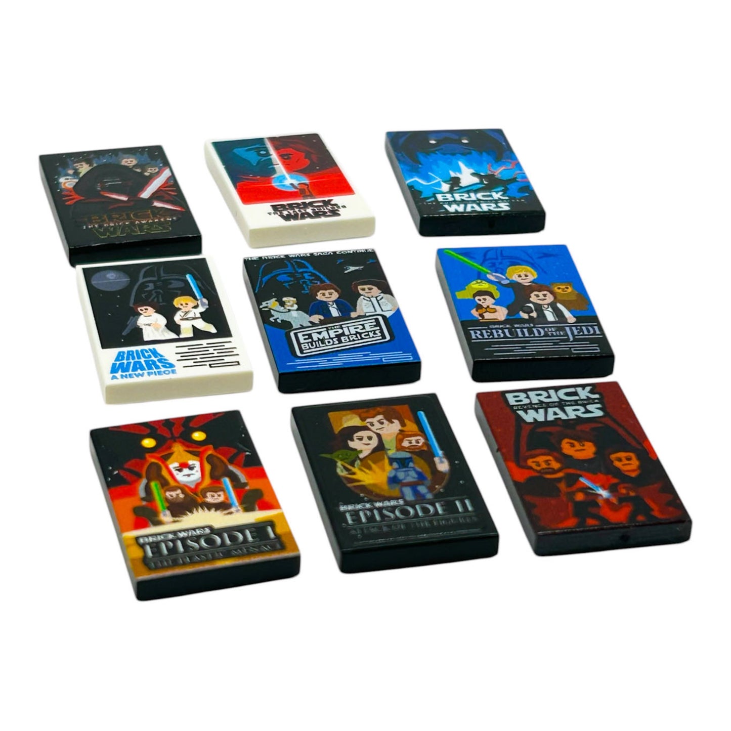 Brick Wars Movie Part Pack (9 Tiles)