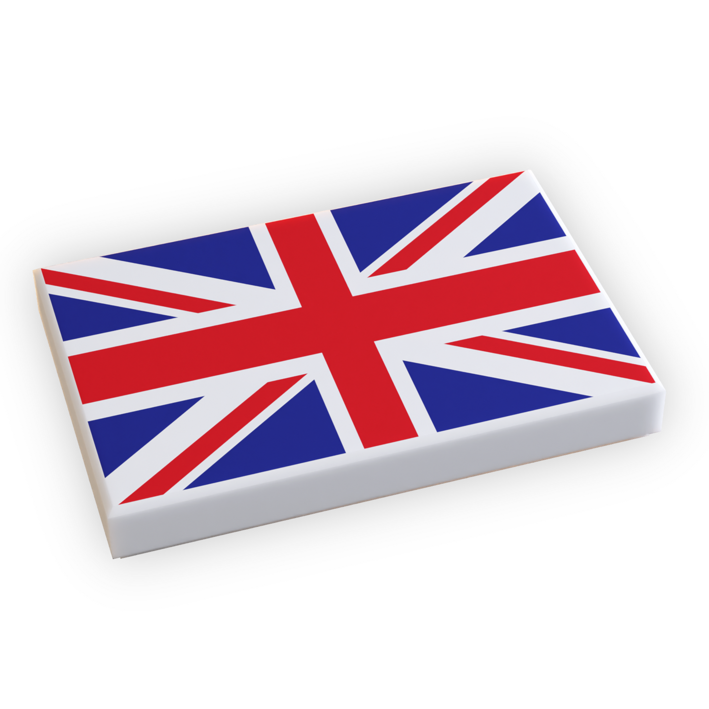 UK Flag (2x3 Tile) made using LEGO part
