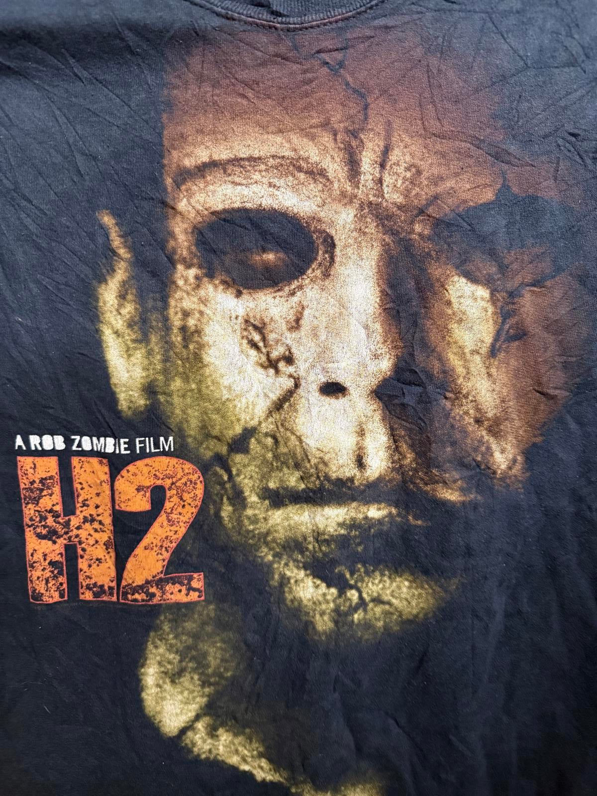 Rob Zombie H2 Movie Promo T-shirt Halloween 2 Tee -S