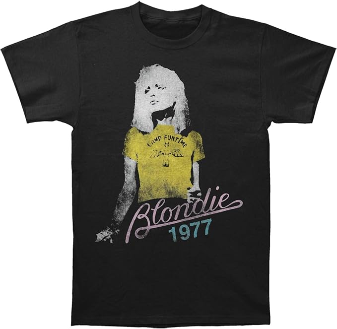 Blondie 1977 Debbie Harry Mens T-shirt Officially Licensed