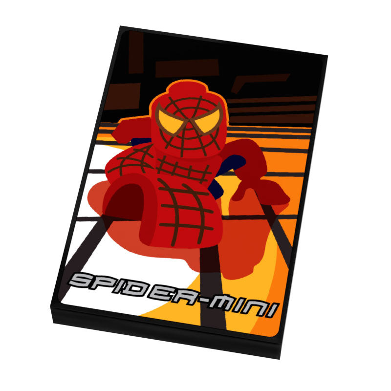 Spider-Mini Movie Cover (2x3 Tile) - B3 Customs