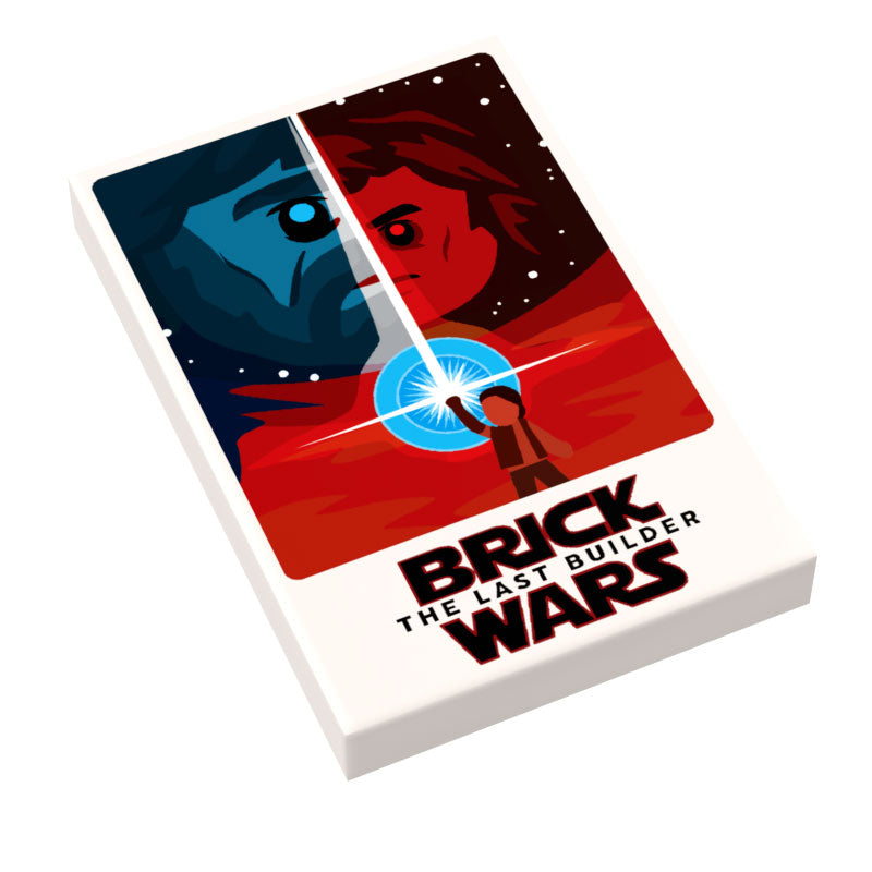 Brick Wars: The Last Builder (EP. 8) Movie Tile Cover (2x3 Tile)