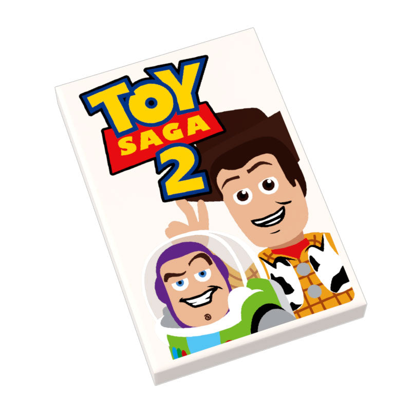 Toy Saga 2 Movie Cover (2x3 Tile)