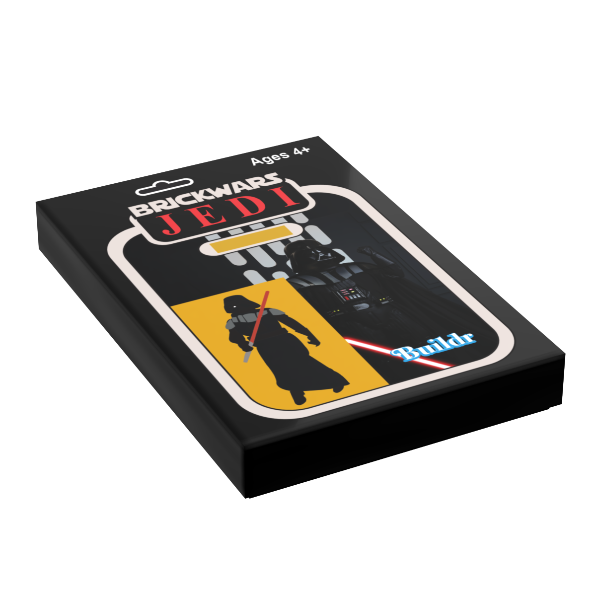 Vader Vintage Action Figure Tile (2x3)