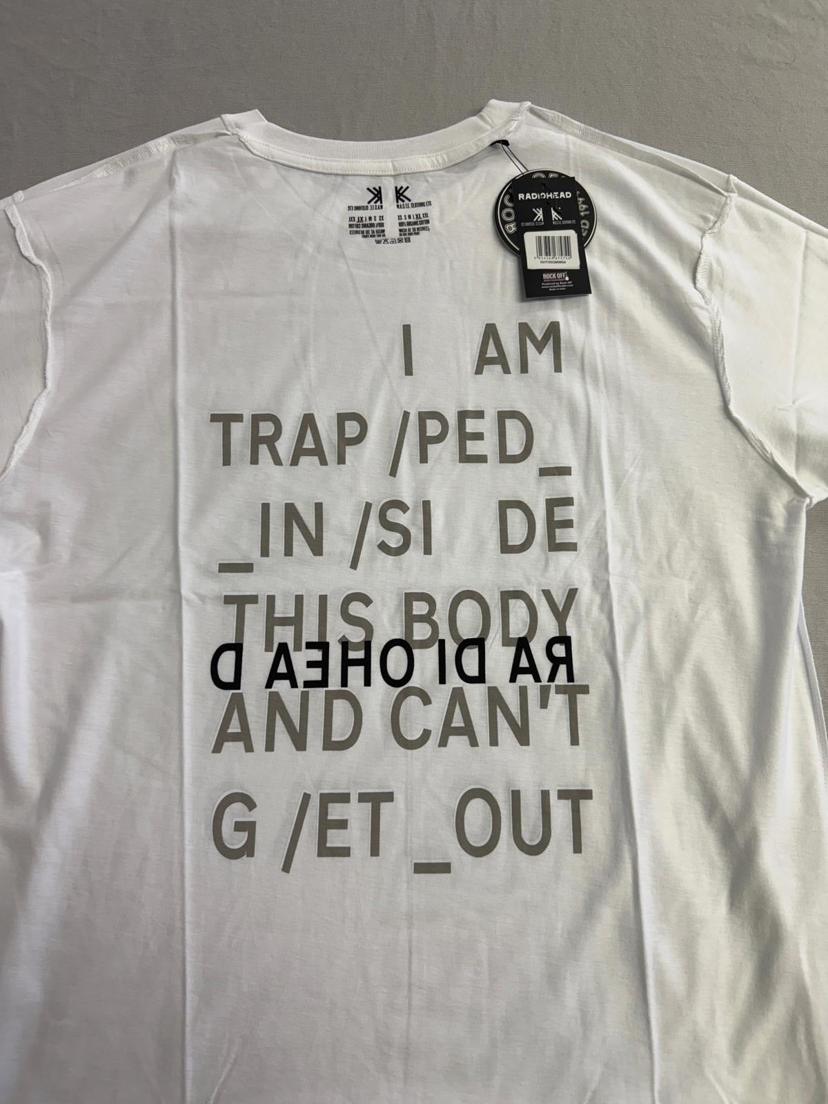 Radiohead Trapped T-shirt - In Rainbows Bodysnatchers Tee