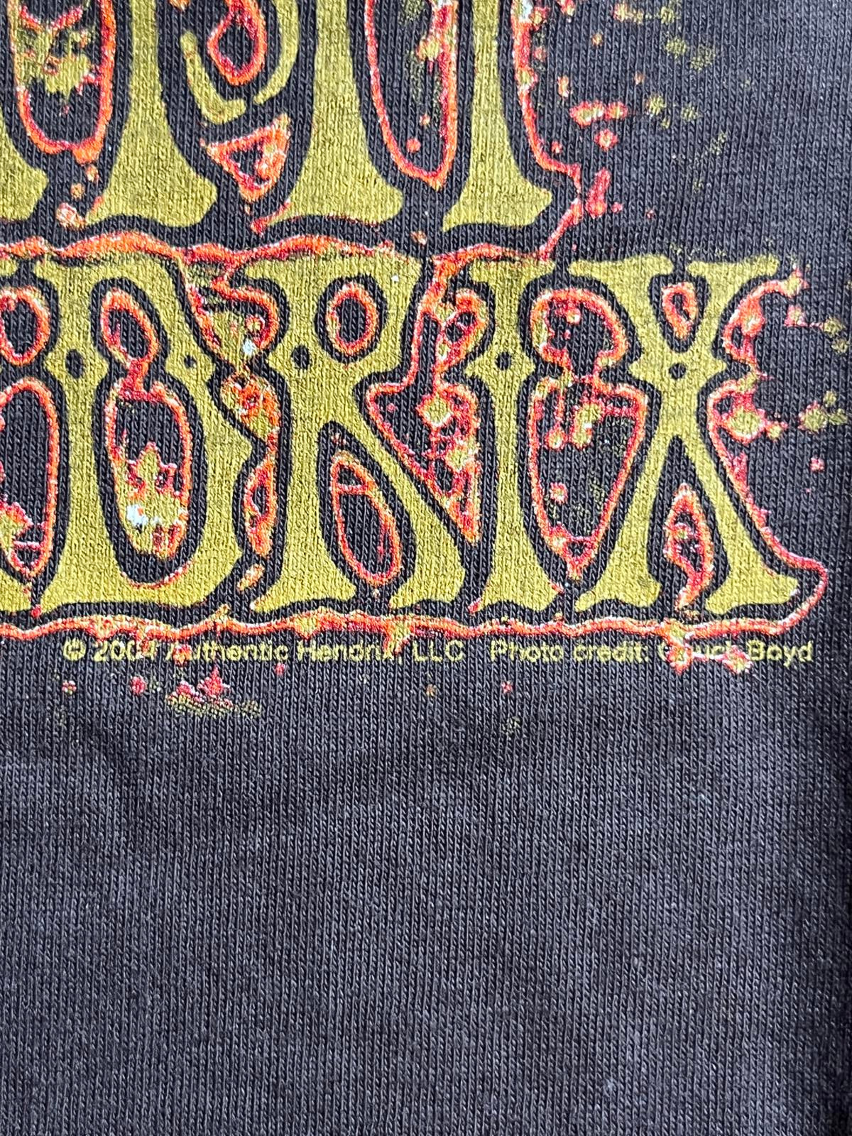 VTG Jimi Hendrix T-shirt - Paint Splatter Head Shirt - M