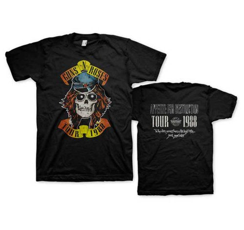 Guns n Roses Appetite Tour 1988 Mens T-shirt
