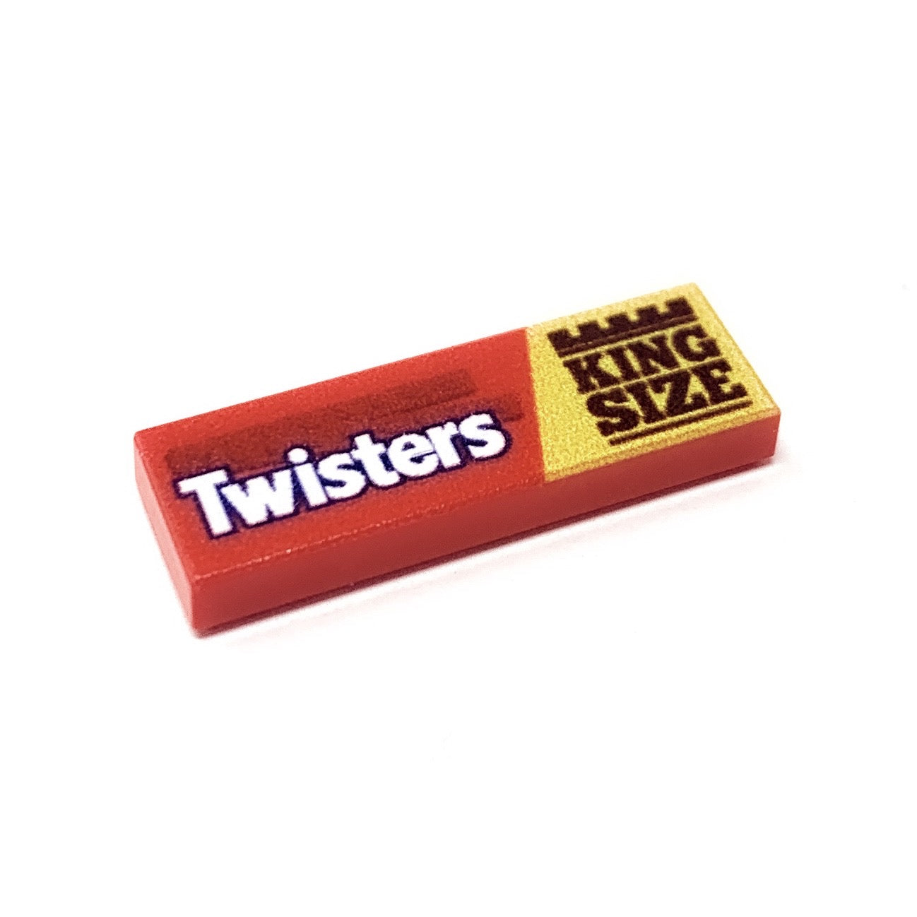 Twisters Candy (King Size) - Custom Printed 1x3 Tile made using LEGO part - B3 Customs