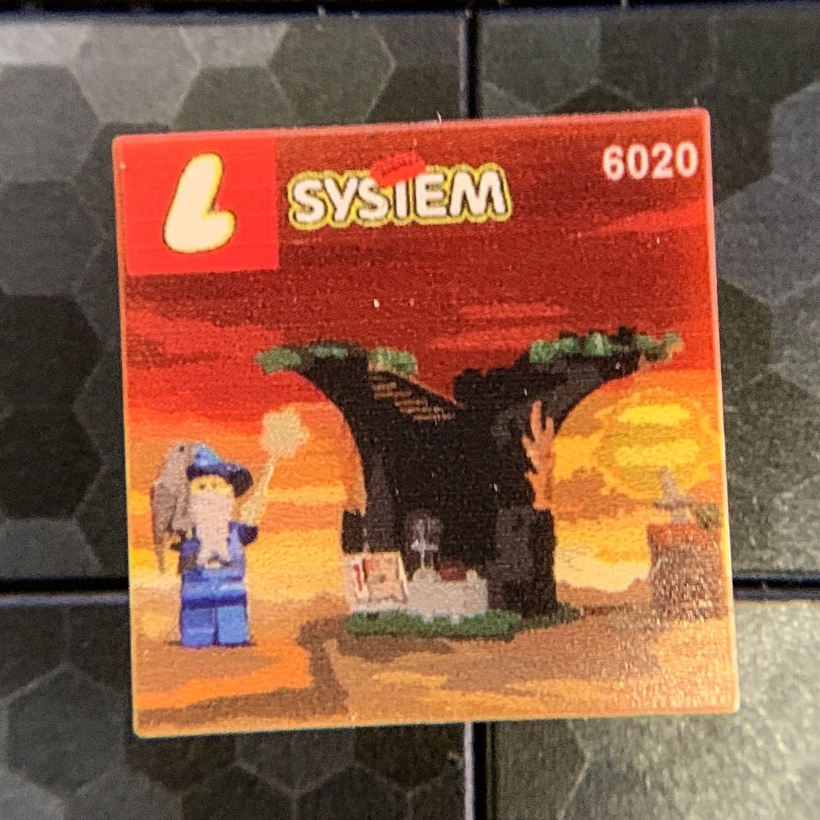 Magic Shop, Dragon Masters Set 6020 - Custom Printed 2x2 Tile