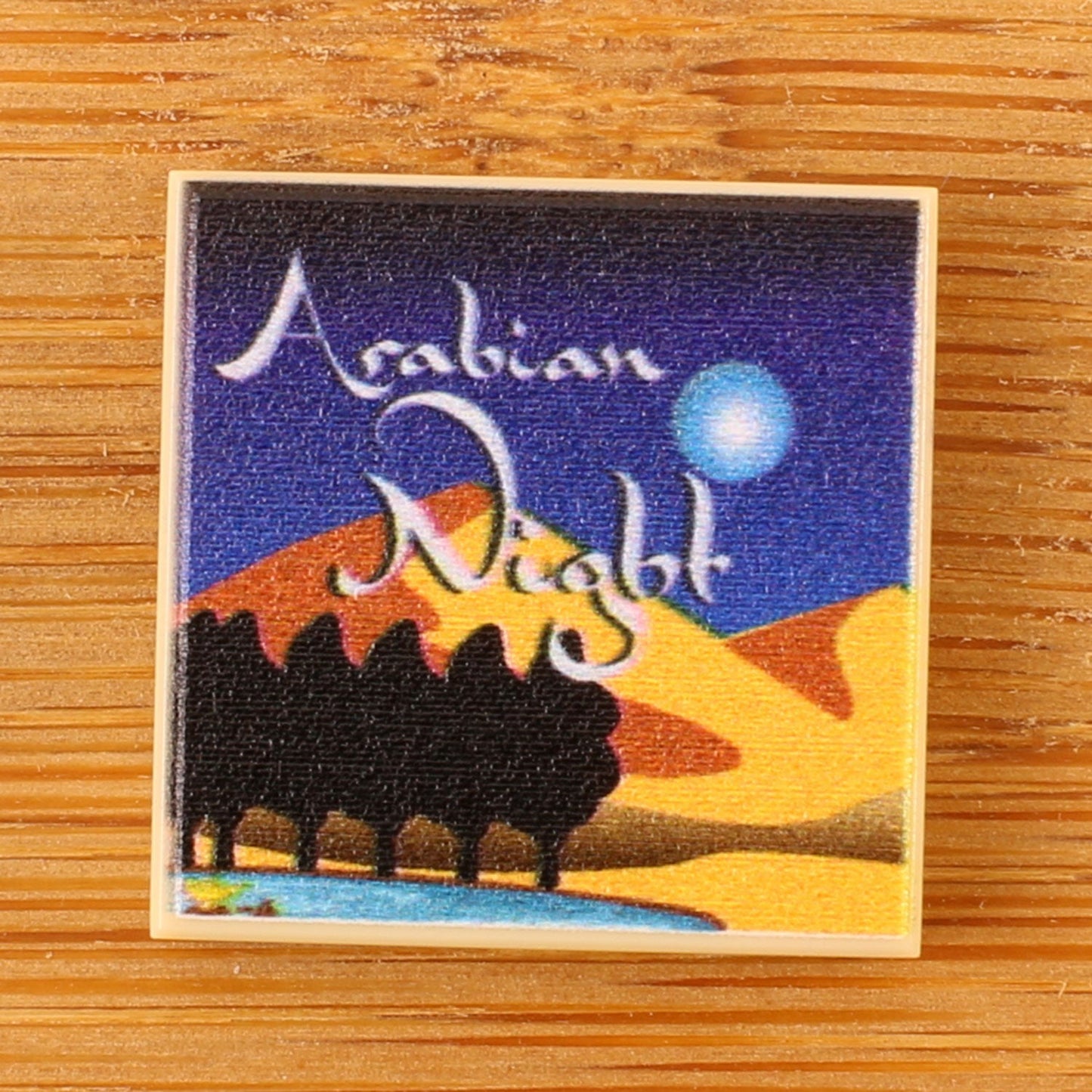 Arabian Night Book Tile (2x2) made using LEGO parts