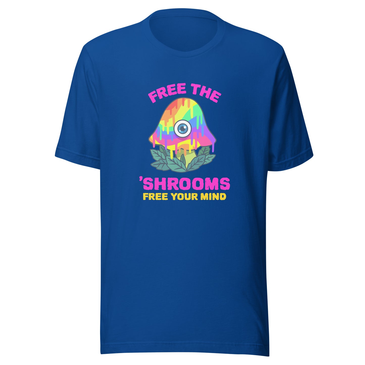 Free the 'Shrooms Free your Mind Short-Sleeve Unisex T-Shirt