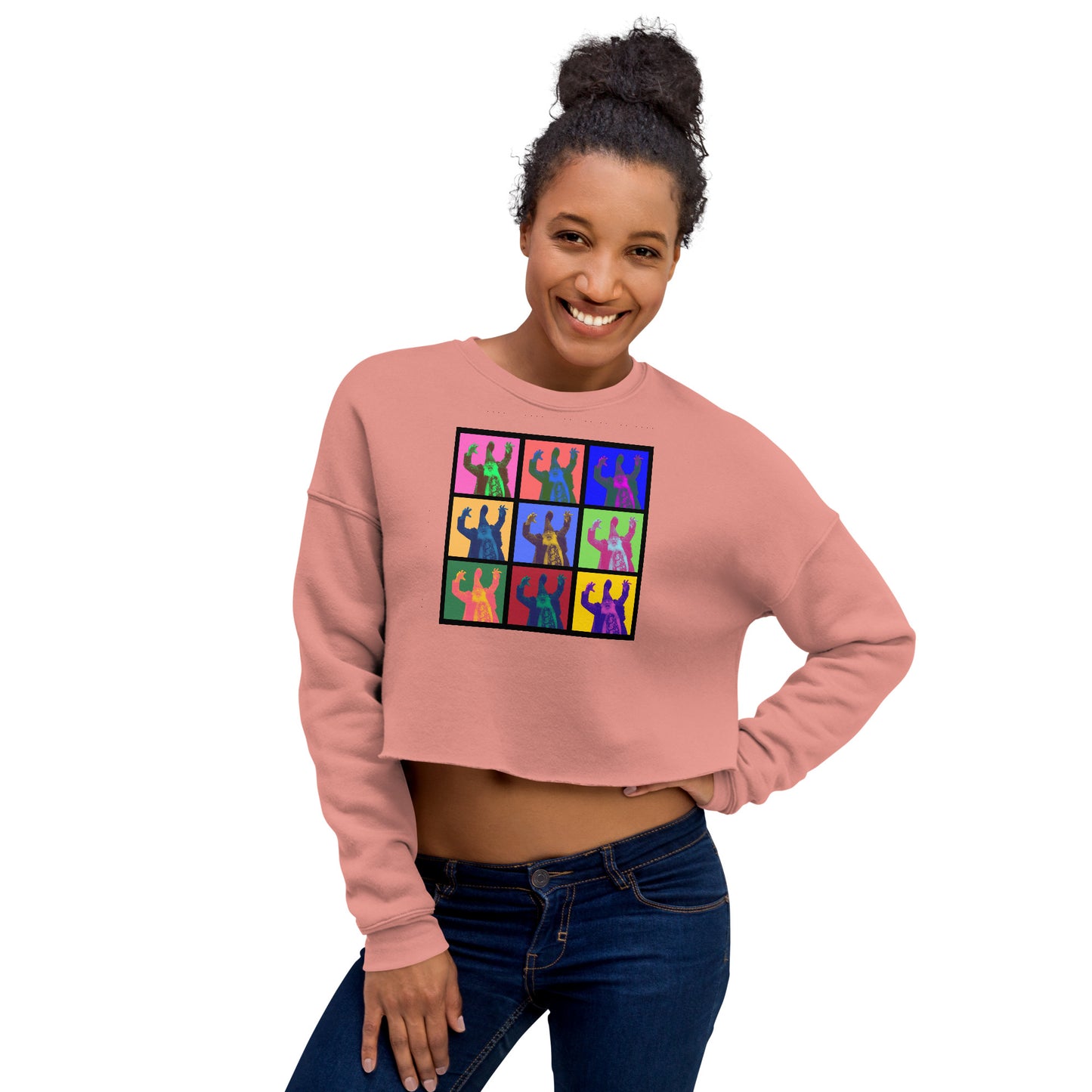 Vermin Untitled Crop Sweatshirt