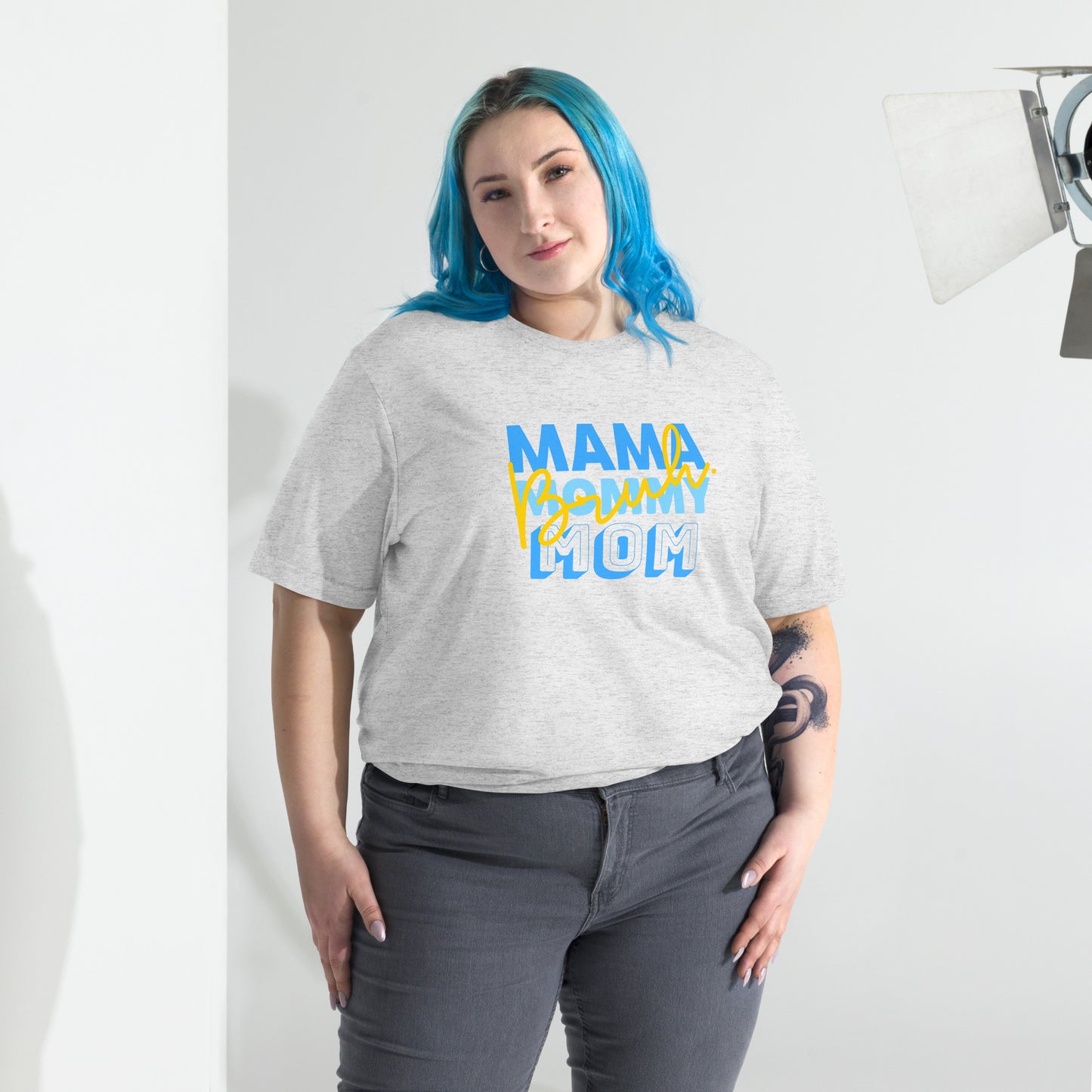 Mama. Mommy. Mom. Bruh. Short sleeve t-shirt