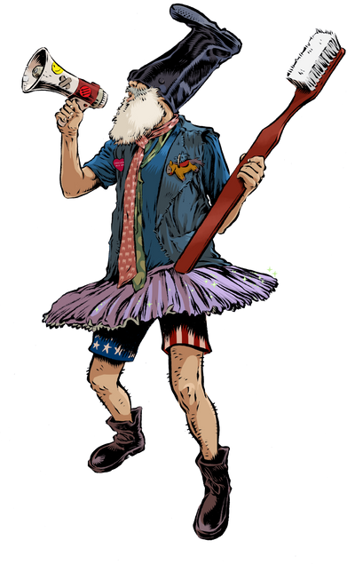 Vermin Supreme - Vermin in Action
