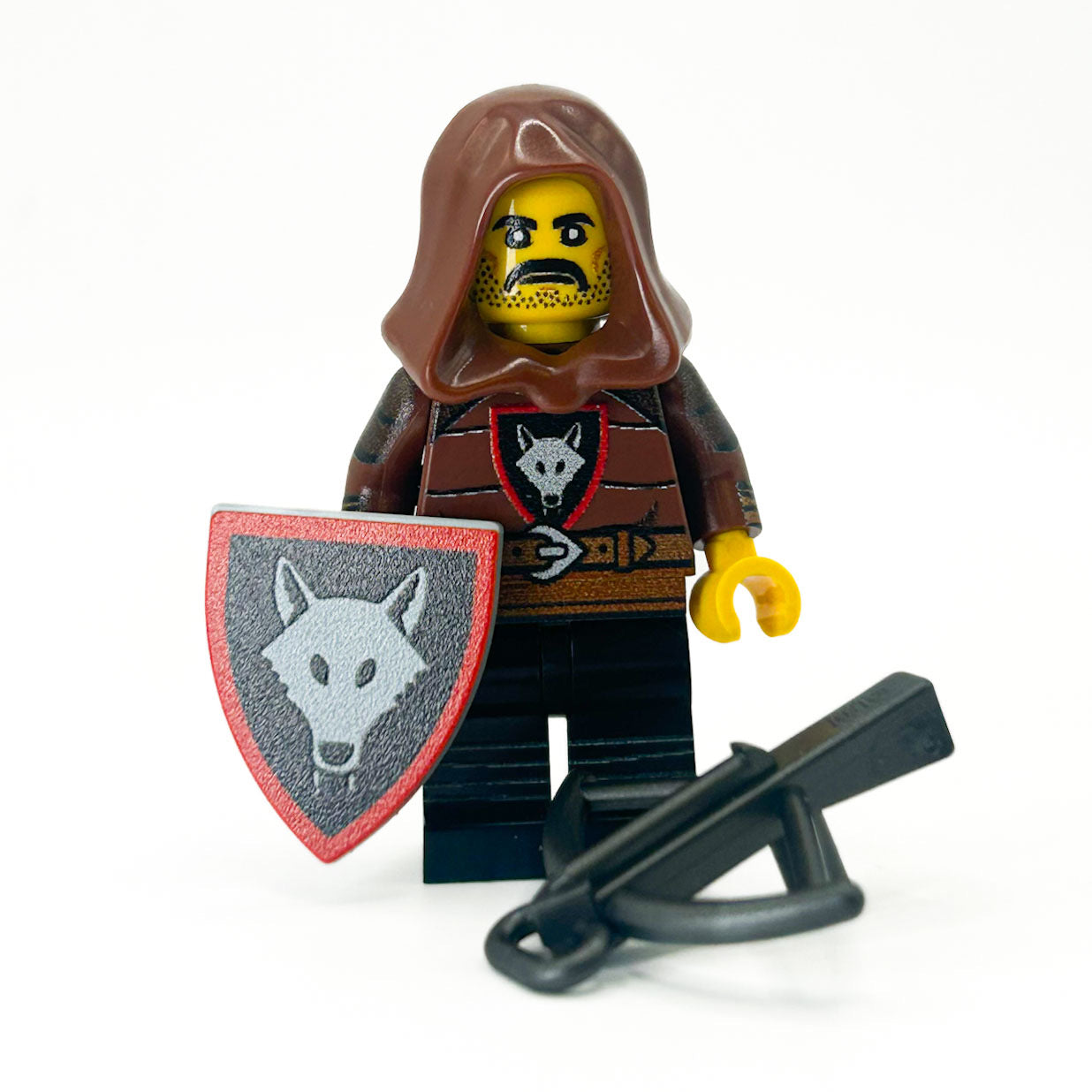 Wolfpack Ranger (Crossbow) - Castle Minifig made using LEGO parts