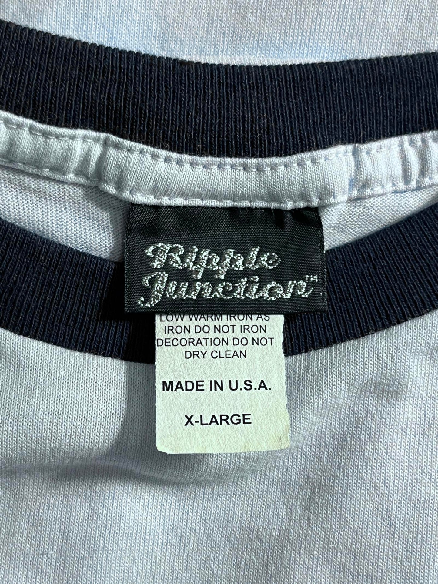 Vintage Ringer Shirt Gizmo Gremlins Movie -  Juniors XL