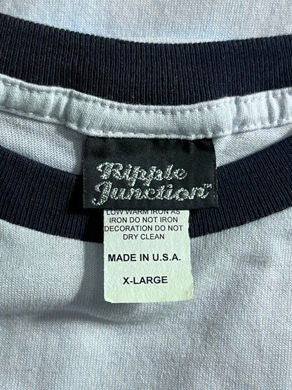 Vintage Ringer Shirt Gizmo Gremlins Movie -  Juniors XL