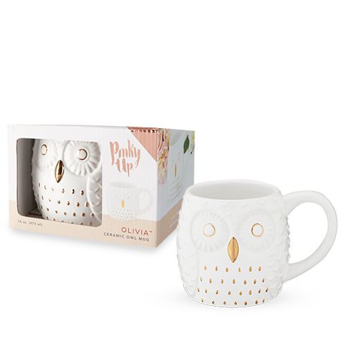 Olivia Ceramic Owl Mug
