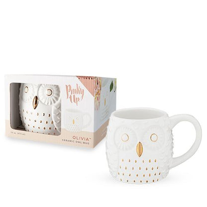 Olivia Ceramic Owl Mug
