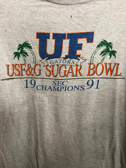 Vintage University of Florida Gators 1991 T-shirt Sec XL