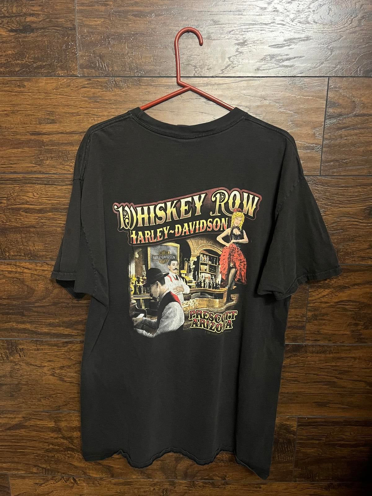 Shirt Harley Davidson Whiskey Row Saloon x St Paddys Day 2XL