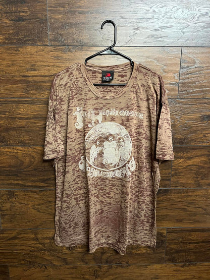 Vintage Jimi Hendrix Experience T-shirt Burn Out Tee XL