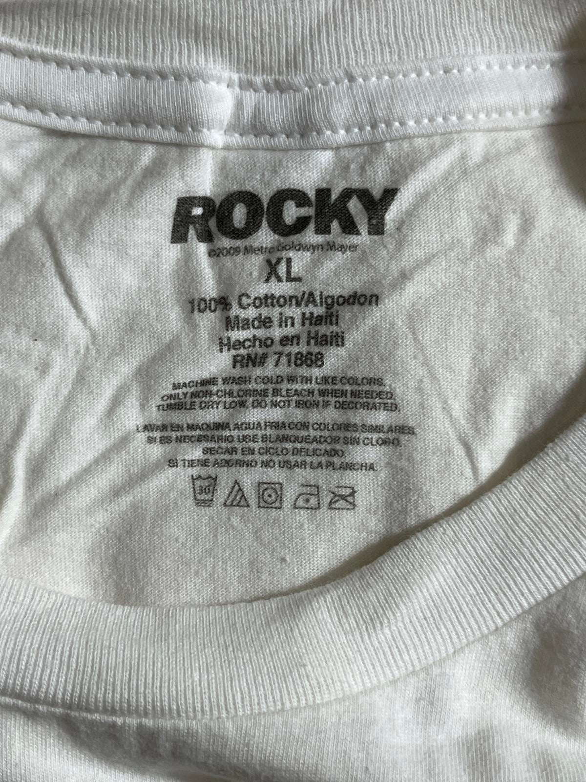 Rocky Movie Merch - Japanese Rocky Movie Poster T-Shirt - XL
