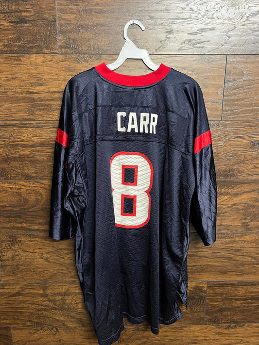 Houston Texans Jersey - Reebok David Carr #8 Football Jersey
