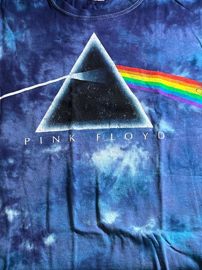 Vintage Pink Floyd Dark Side of the Moon Tie Dye T-shirt