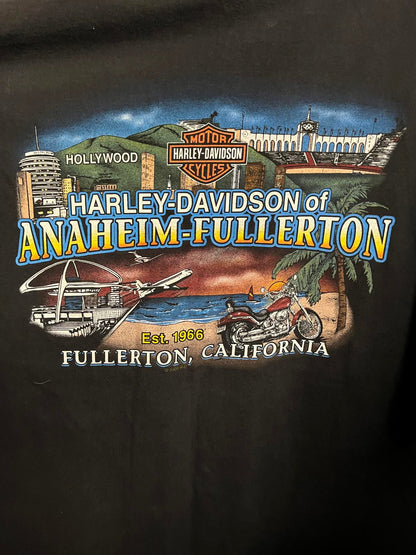 Vintage Harley Davidson T-shirt - California Anaheim - 3XL
