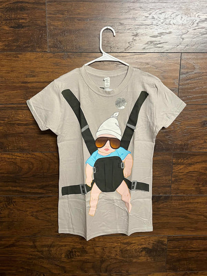 The Hangover Movie 3 Promo T-shirt  Baby Holder Womans - L