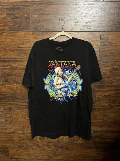 Carlos Santana Shirt Shredding on the Guitar Blessings - XL