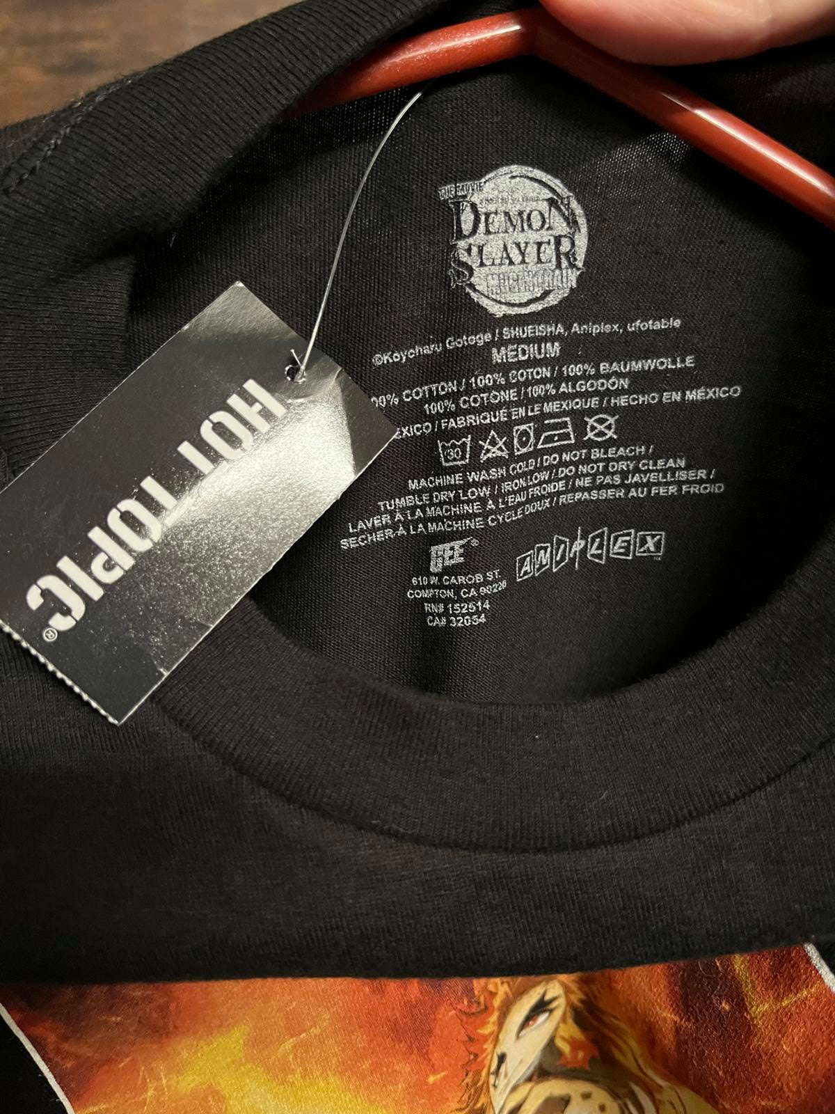 Demon Slayer Mugen Train The Movie - New Hot Topic Tags - M