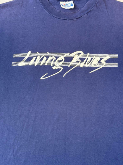 VTG Living Blues T-shirt University of Mississippi Tee - L