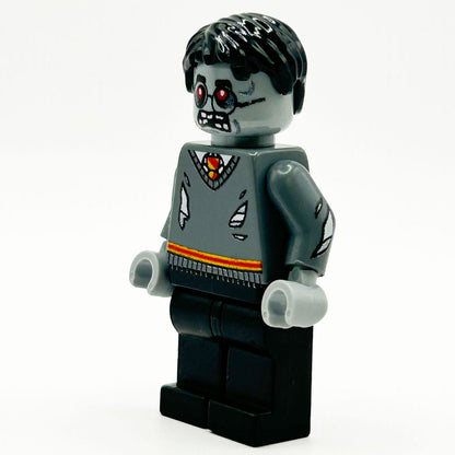 Zombie Harry - B3 Customs Minifig made using LEGO parts