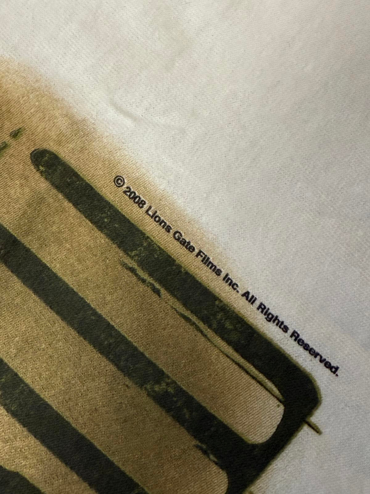 Saw 5 Movie Shirt  Five Jigsaw Mask Tobin Bell- S