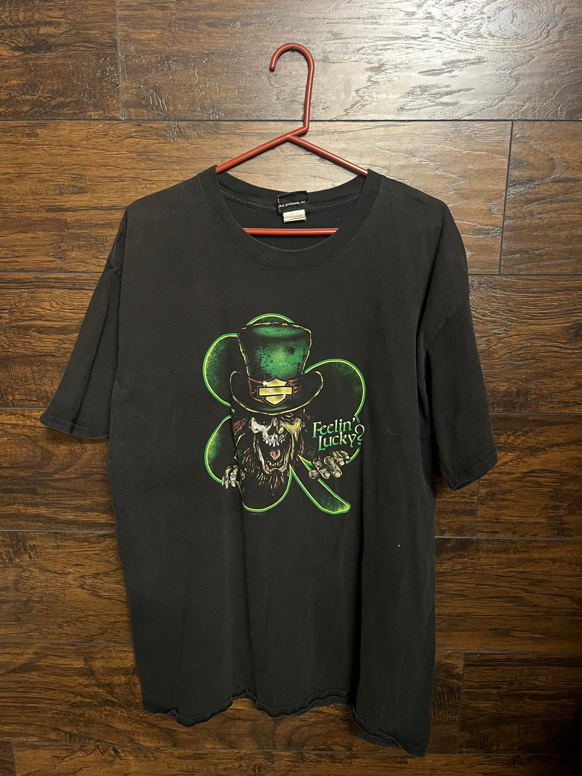 Shirt Harley Davidson Whiskey Row Saloon x St Paddys Day 2XL