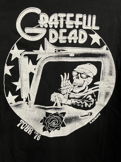 BGP Grateful Dead Tour 76 T-shirt Smoking Skeleton Shirt XL
