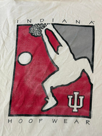 VTG Indiana Hoosiers Basketball Indiana University LS Tee XL