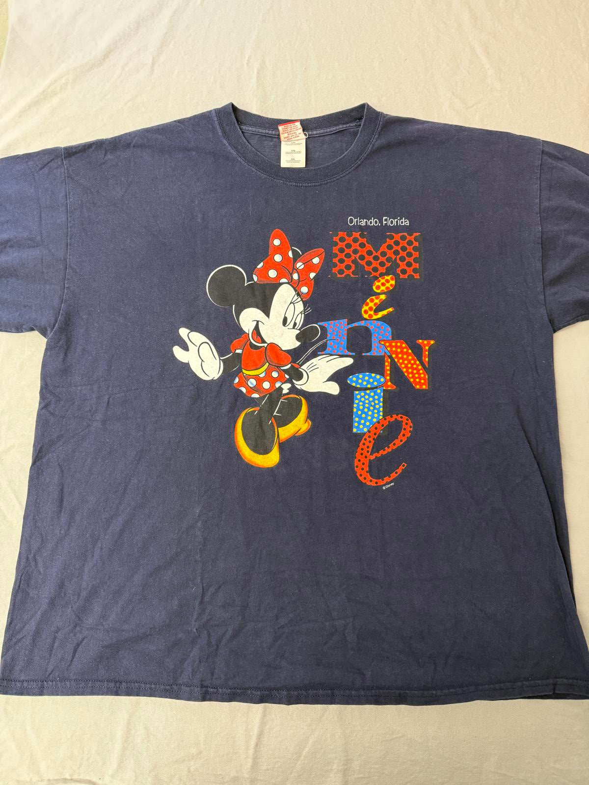 VTG Minnie Mouse T-shirt Orlando Florida Disney World XXL