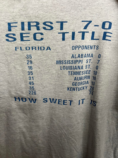Vintage University of Florida Gators 1991 T-shirt Sec XL
