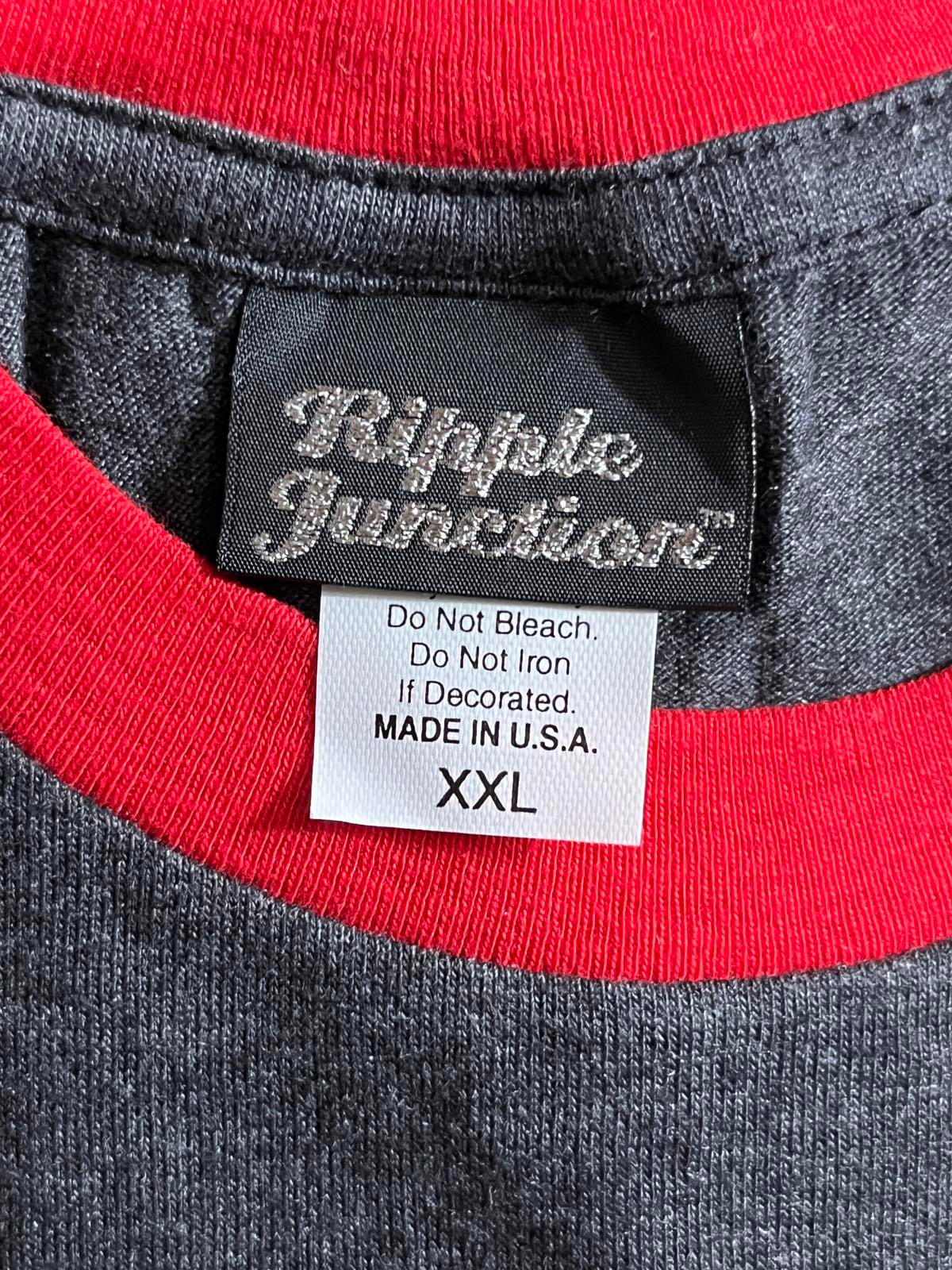 Vintage Ringer Shirt Gizmo Gremlins Movie -  Juniors XXL